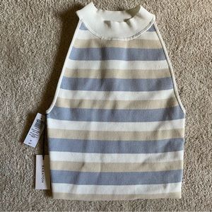 Aritzia Babaton Sculpt Knot Halter